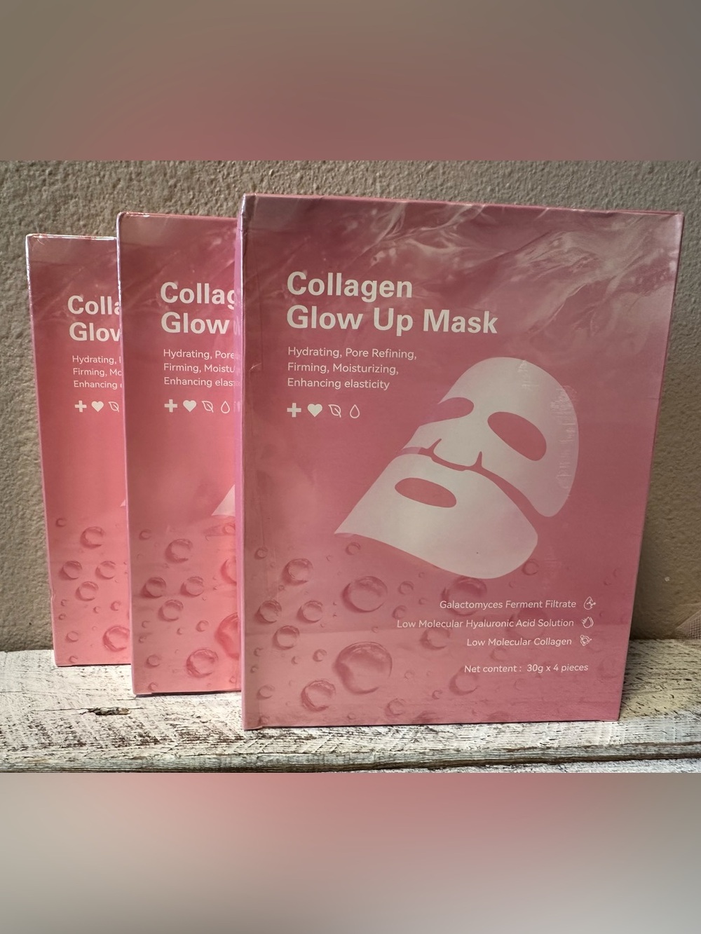 Collagen Glow Up Mask bundle - NIP